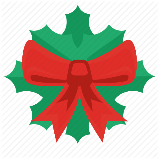 Christmas Ornaments Hanging Stock Vector - Christmas Bow Tie Icon (512x512)