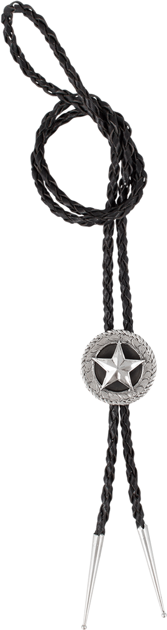 Pinto Ranch Rope Star Engraved Bolo Tie - Bolo Tie (870x1280)
