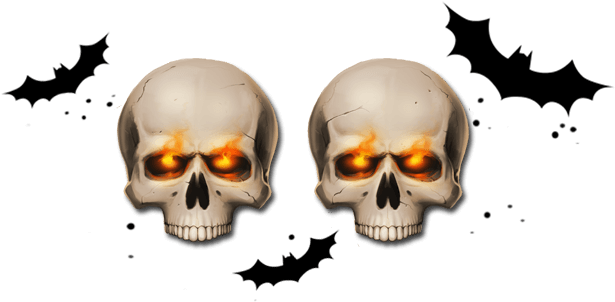 Ranged Hw15 Skull - Shadow Fight 2 Flame Skull (778x302)