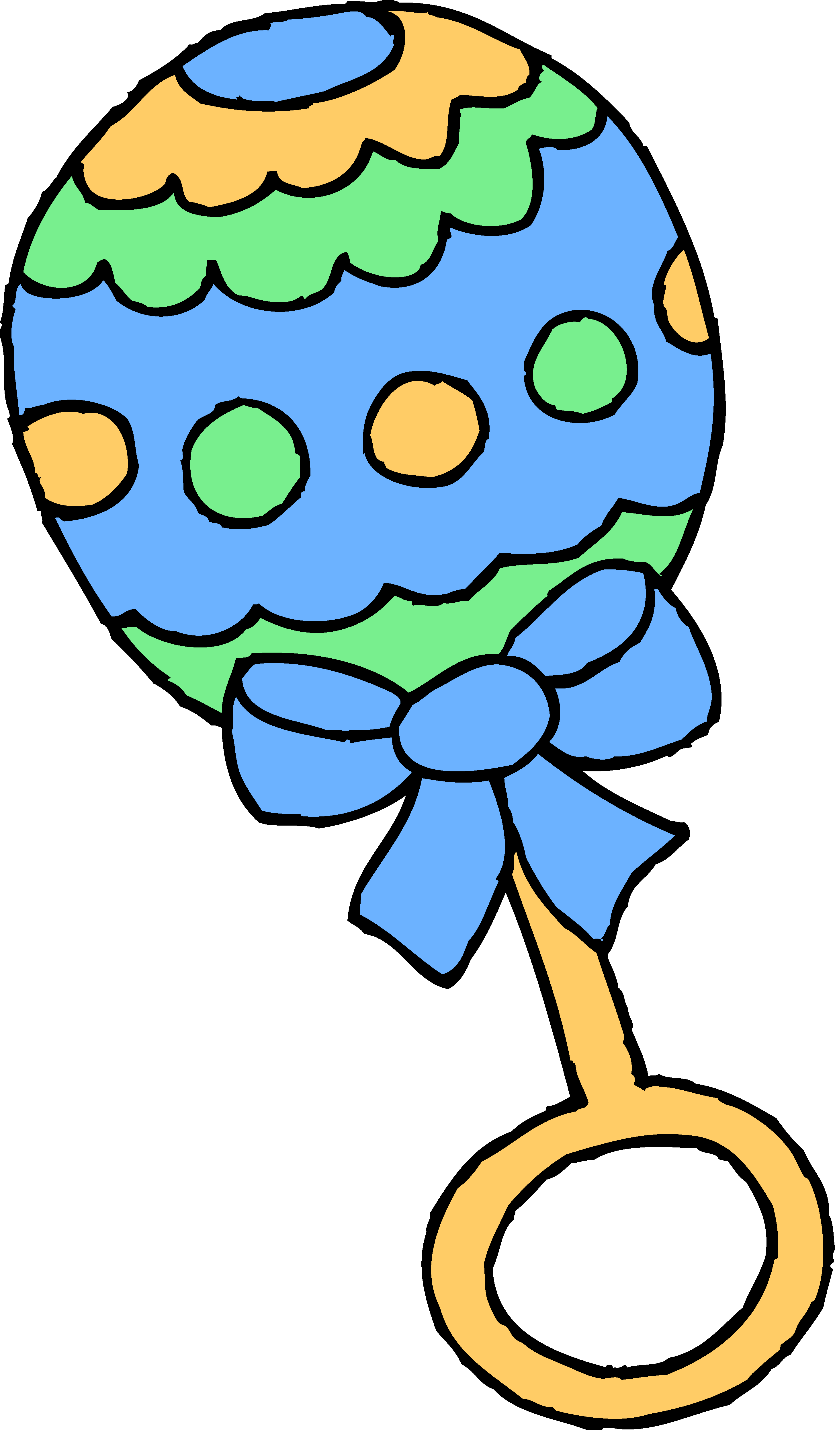 Baby Boy Clipart - Baby Bottle (2913x4985)