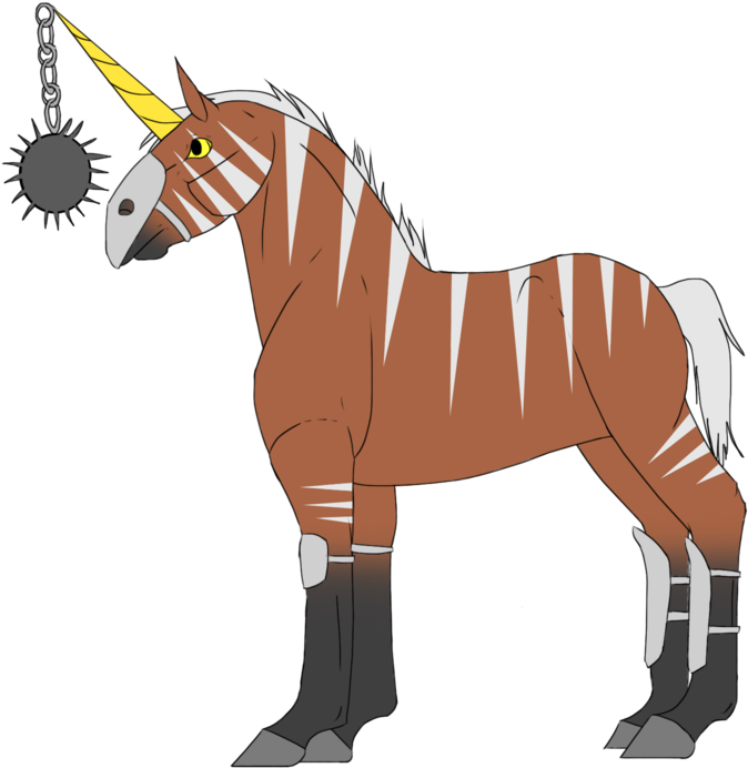 Flail Horse Custom For Blackwater-ranch By Cafft - Mane (1024x768)