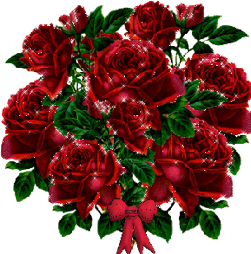 Animated Film Rose Clip Art - Animation Pictures Of Rose (518x523)
