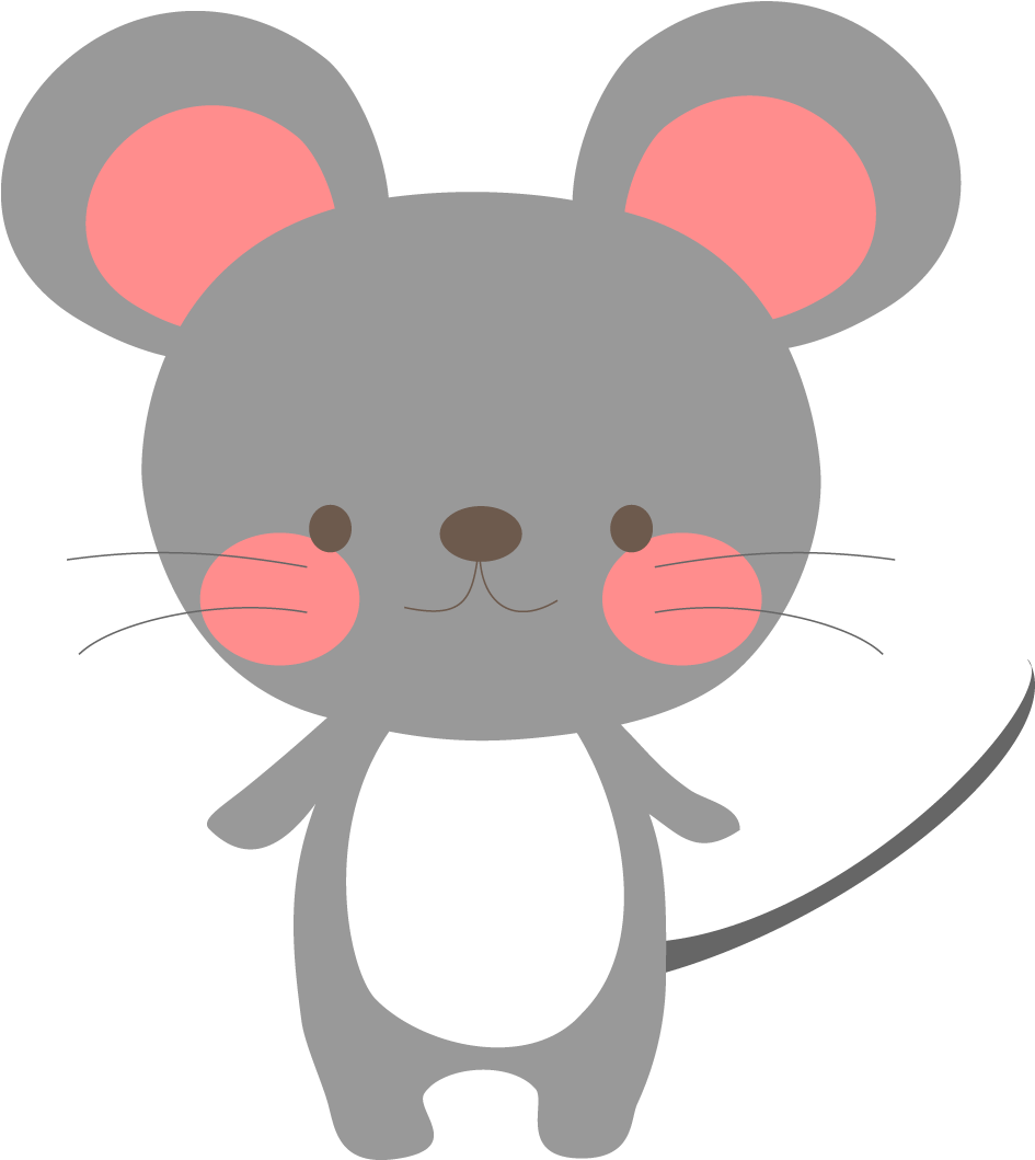 The Pomeranian With Balloon Drawings Show How Light - ねずみ イラスト 保育 (981x1130)