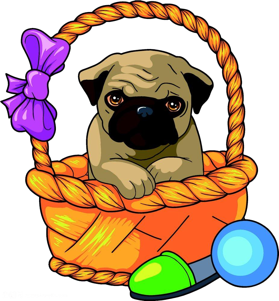 Pug Golden Retriever Labrador Retriever Cachorro Coño - Color With Me! Mommy & Me Coloring Book: Spring (1000x1000)