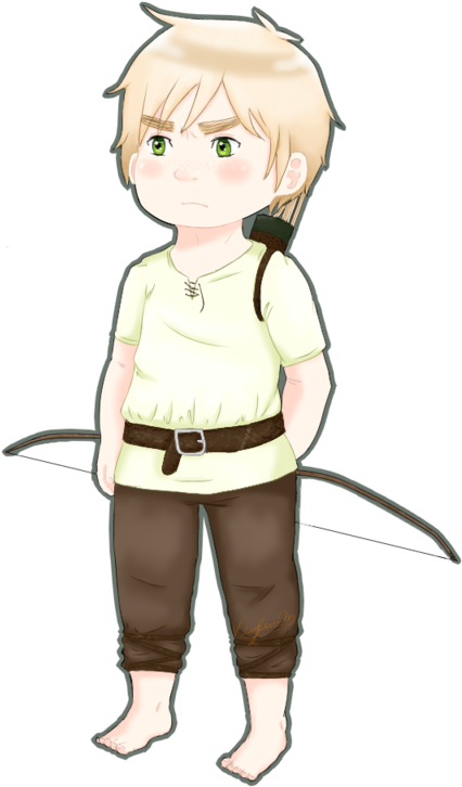 England Archer By A Girl Of Few Words - Cartoon (600x800)