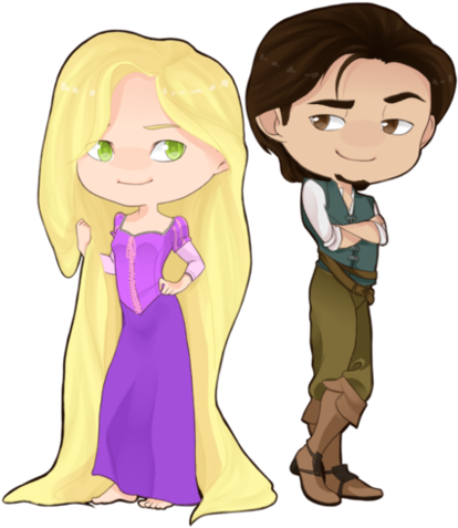 Tangled Wallpaper Called Cute - Cartoon (487x500)