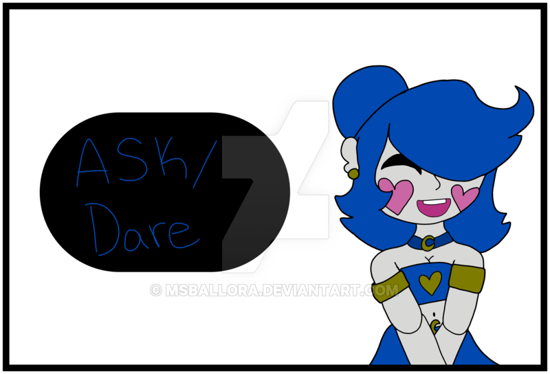 Ask Or Dare [open] By Msballora - Cartoon (800x544)