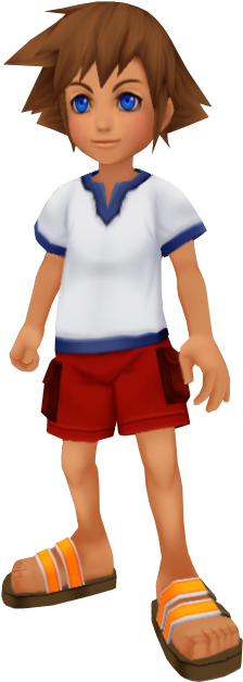 4 - Kingdom Hearts Birth By Sleep Sora (419x678)