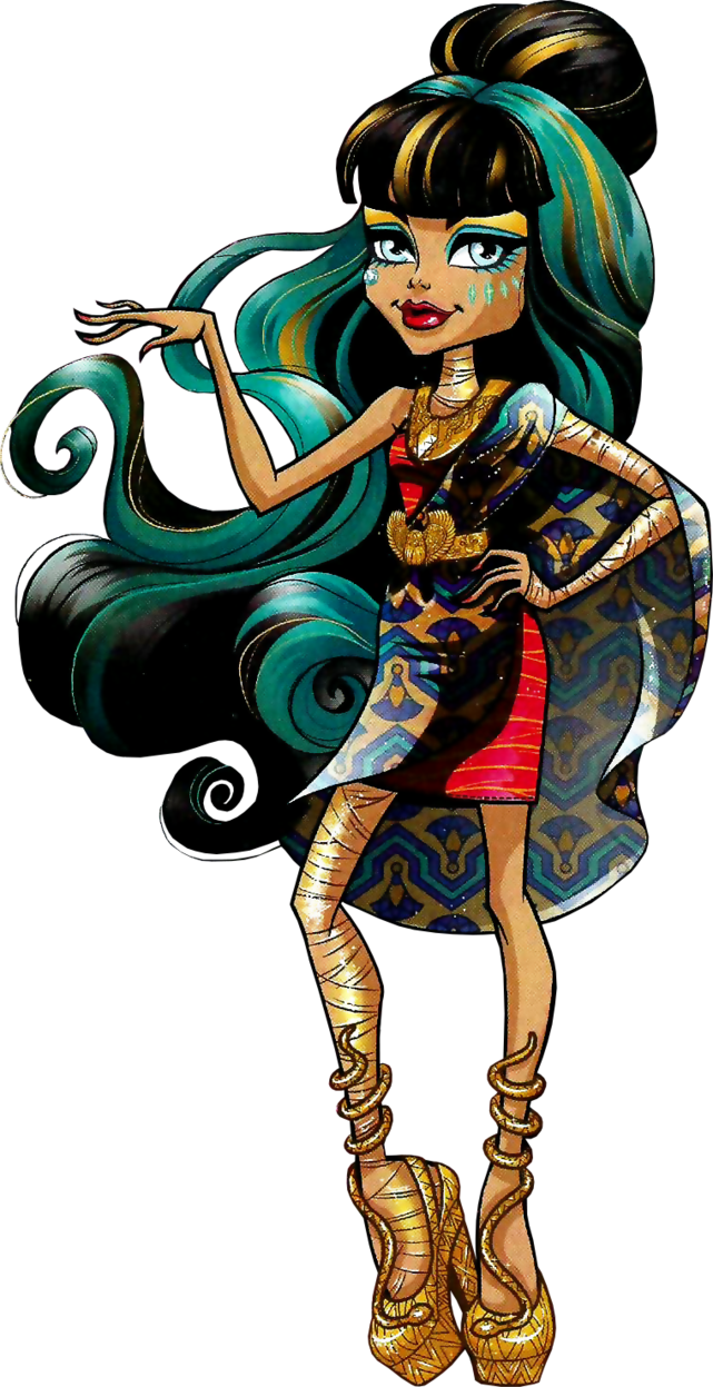 Wtmh-dtfa Cleo De Nile By Figyalova - Welcome To Monster High Cleo De Nile (641x1247)