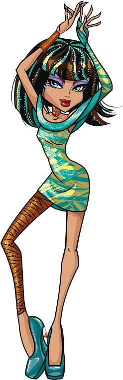 Cleo De Nile Dawn Of The Dance 2 By Catdemew - Monster High Cléo De Nile (297x800)
