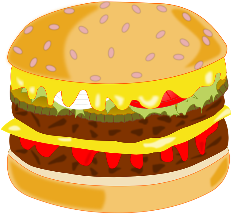 Canned Meat Cliparts 7, Buy Clip Art - Desenhos De Lanches Png (872x720)