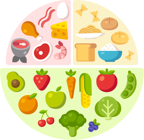 Your Diet Makes Up At Least Two-thirds Of Your Total - Saving Food (563x548)