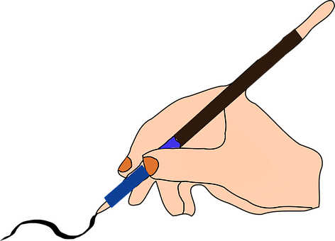 Pen, Ink, Hand, Hold, Writing - Writing For Young Learners (472x340)