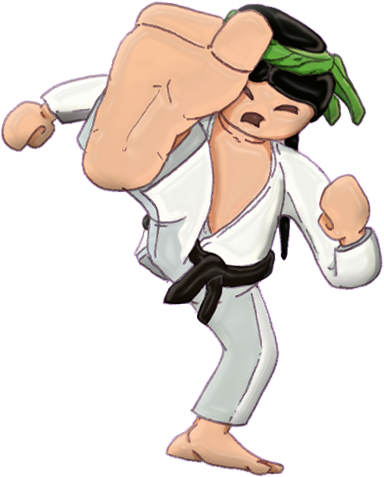 Playmobil Karate By Rdizzy - Cartoon (471x590)