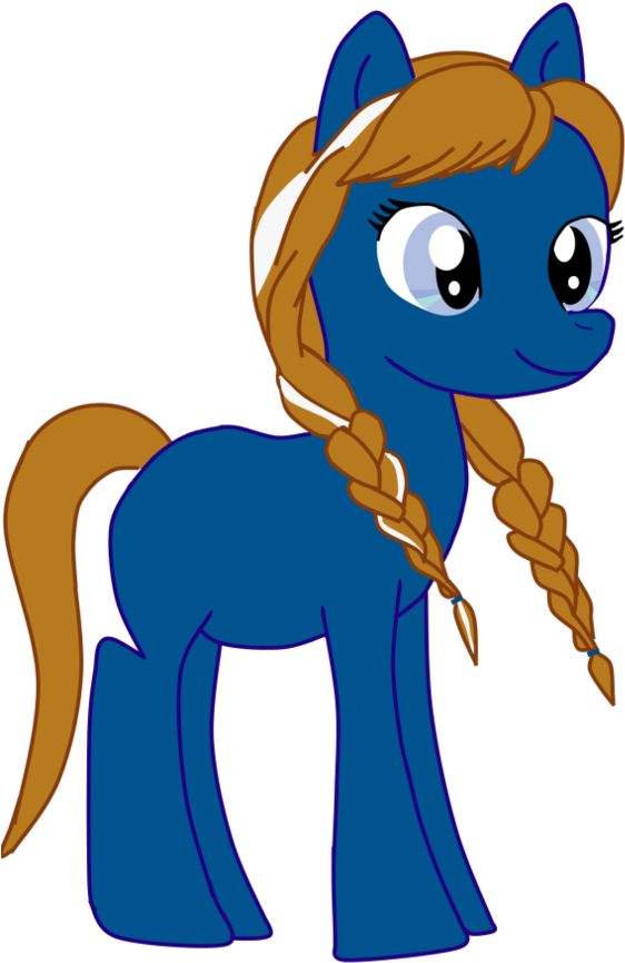 Princess Anna Pony By Roxybaby528 - Cartoon (692x1155)
