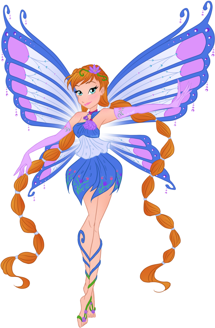Princess Anna Enchantix Design By Darleenenchanted - Winx Club Enchantix Princess (741x1077)
