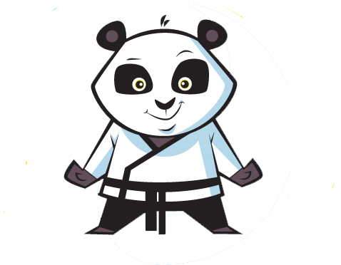 Do Active Judo Aikido Giant Panda Martial Arts - Judo Panda (500x500)