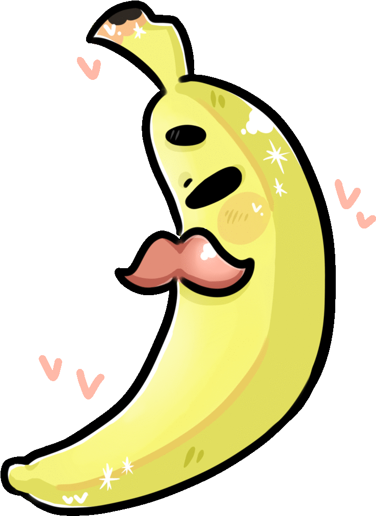 Mark Is A Banana By Darkmagic-sweetheart - Banana (918x1141)