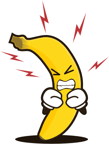 Banana Joe Sticker Pack Messages Sticker-2 - Drawing (545x509)