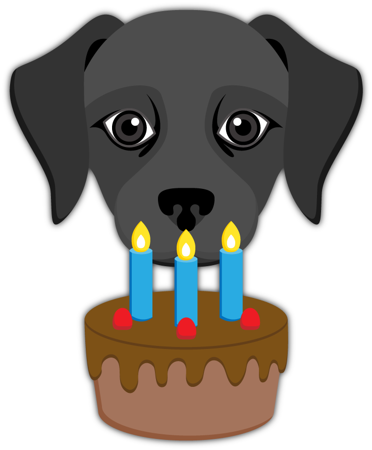 Black Labrador Emoji - Black Labrador Emoji (737x891)