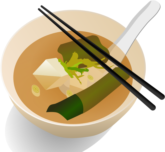 Chinese Food Clipart - Miso Soup Clipart (718x688)