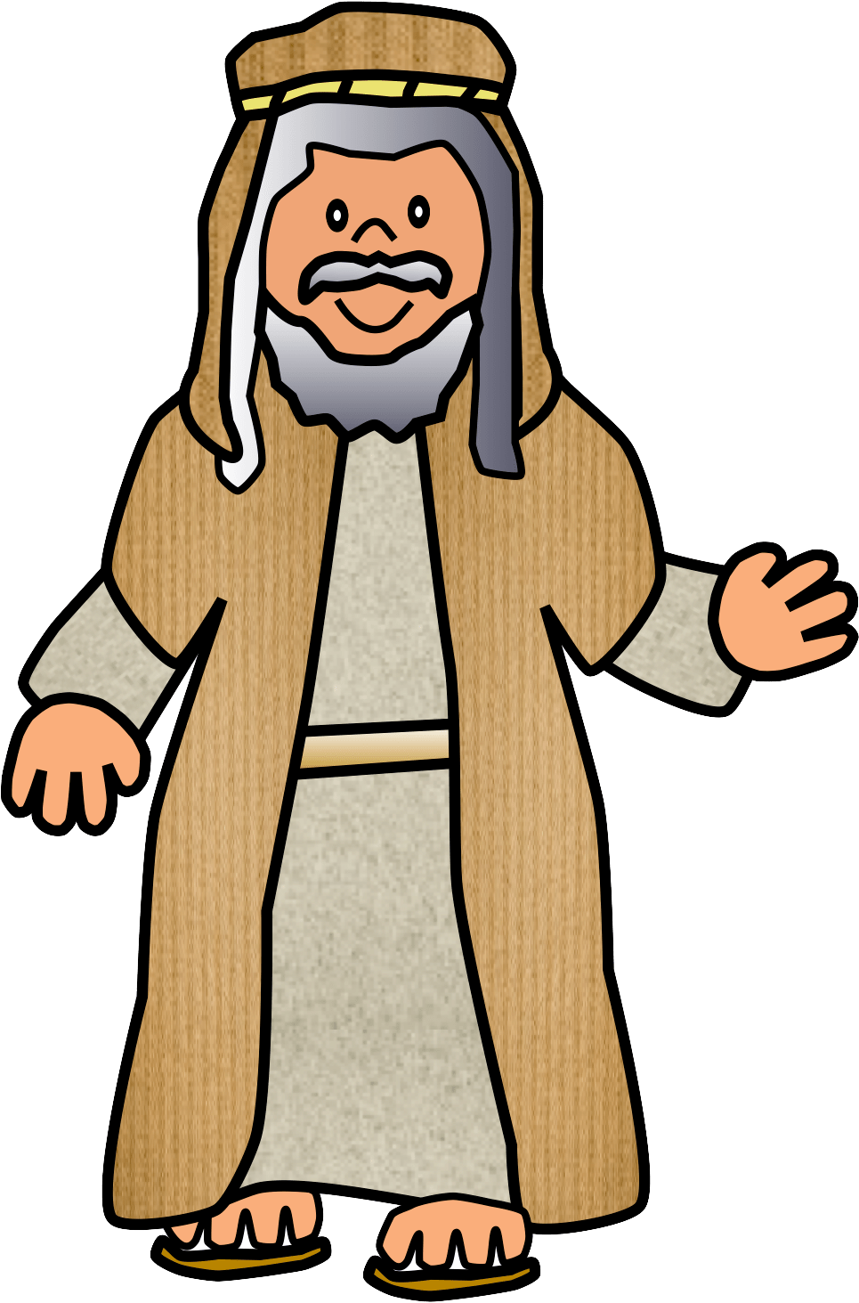 Animated Bible Characters Clipart 3 By Kevin - Bible Characters Clip Art (1116x1475)