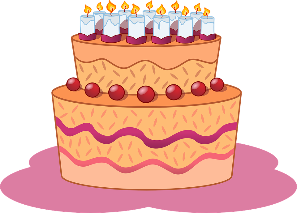 How To Set Use Birthday Cake Svg Vector - Birthday Cake (960x689)