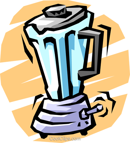 Electric Mixer Royalty Free Vector Clip Art Illustration - Electric Mixer Royalty Free Vector Clip Art Illustration (439x480)