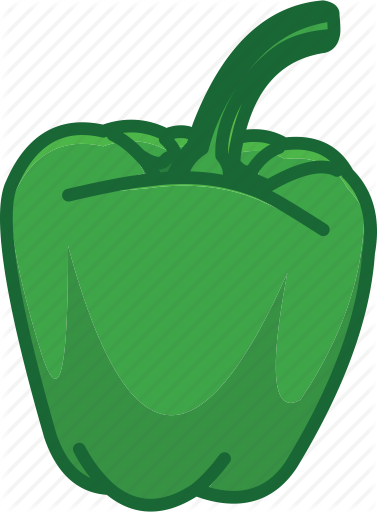Capsicum Clipart Vegetable - Bell Pepper (377x512)