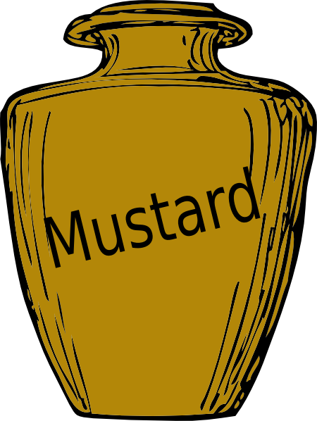Mustard Clip Art - Mustard Clipart (450x598)