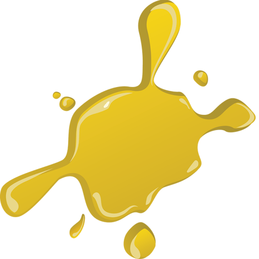Art Creations Digital Mustard Rh Konarheim Com Blood - Mustard Splatter Transparent (512x512)
