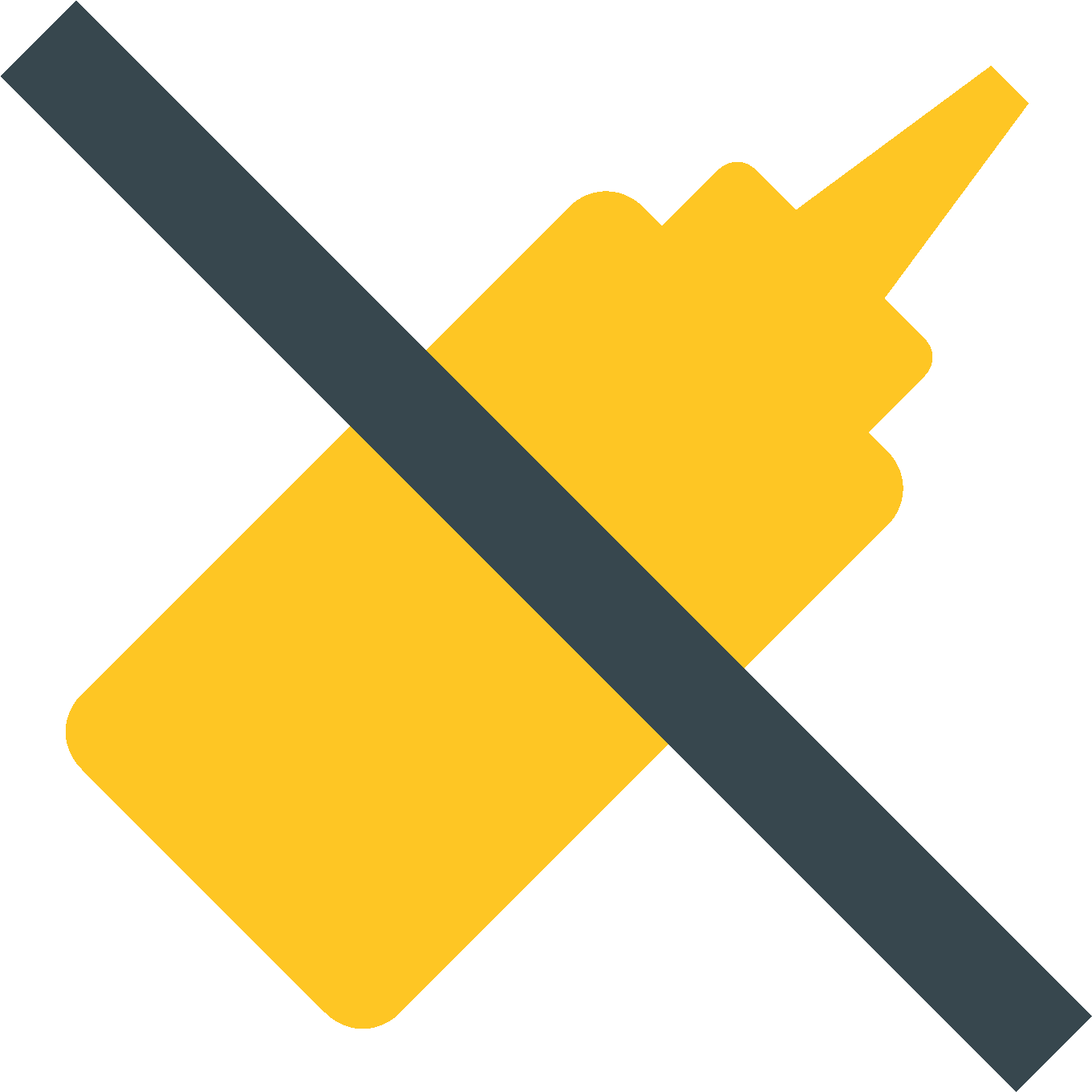 A Logo Of A Mustard Bottle With A Diagonal Line Drawn - A Logo Of A Mustard Bottle With A Diagonal Line Drawn (1600x1600)