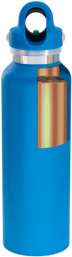 Quick Release Latching Cap Made From Bpa Free Plastic, - Water Bottle (701x959)