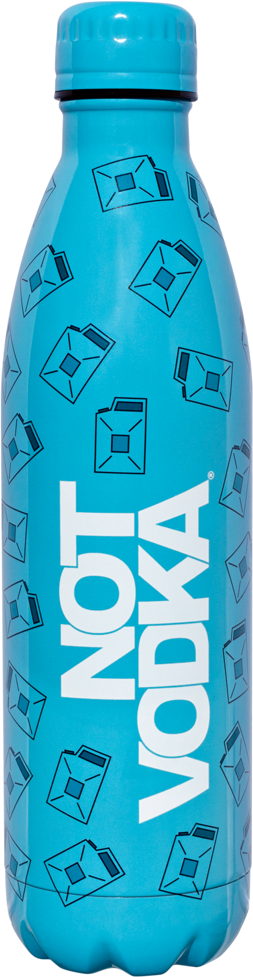 Bullet Bottle - Not Vodka French Bulldog Puppies 25oz. Water Bottle (2048x2048)