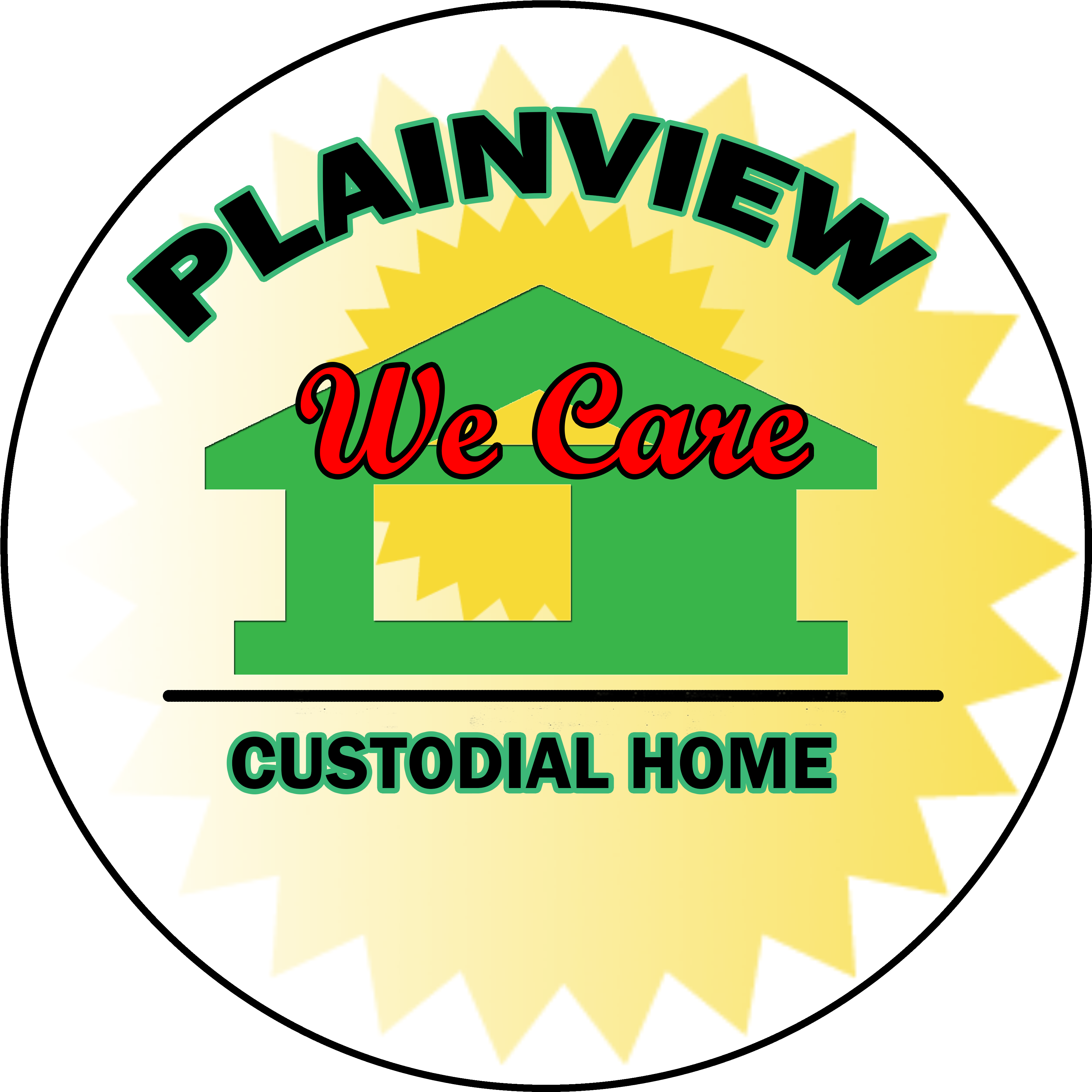 Plainview Custodial Home - Circle (3646x3646)