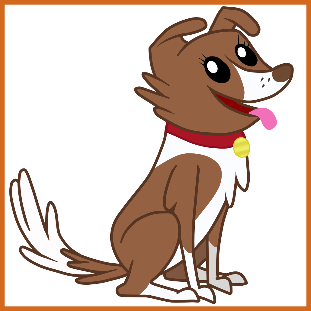 Dog Cartoon Dog Cartoon Background Fascinating Artist - Apple Jacks Dogs Name (1030x1030)