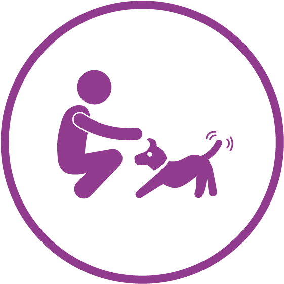 Professionally Trained Staff To Supervise, Care For, - Animal Lover Icon (608x612)