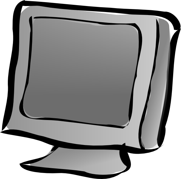 Komputer Animowany Png (600x595)