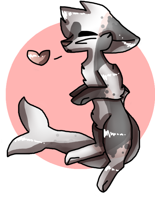 Salmon Flavored Shark // G - Cartoon (600x750)