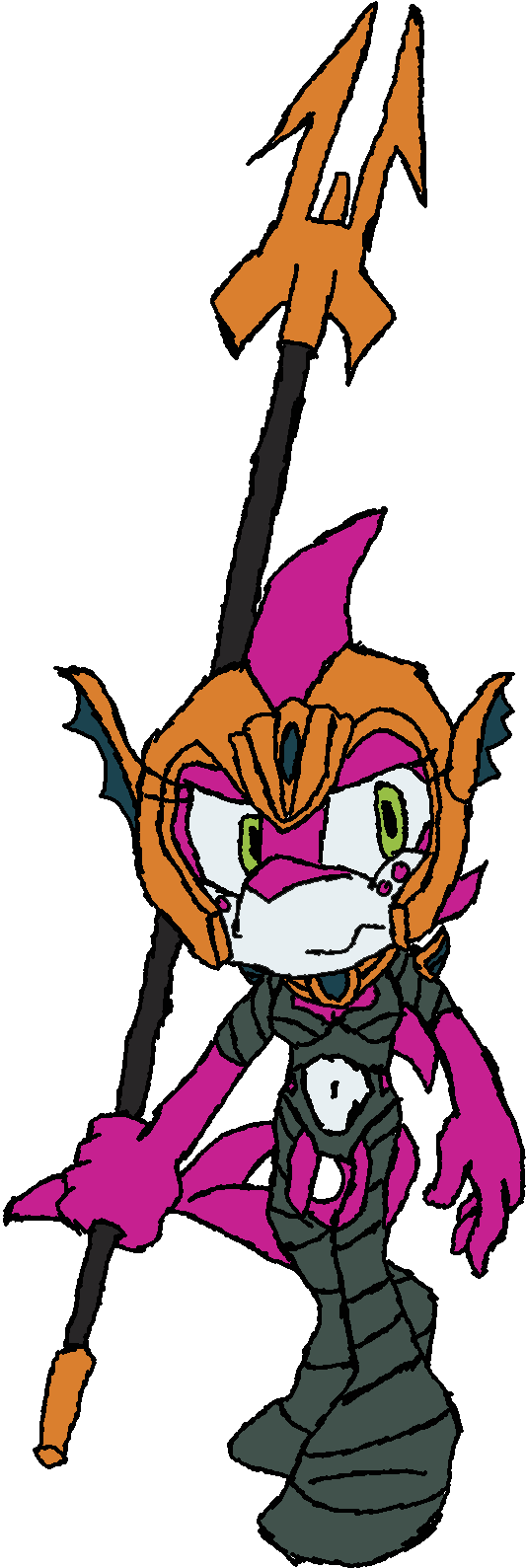 Echo The Dolphin Redesigned By Xaviorthelycan Echo - Sonic Echo The Dolphin (534x1603)