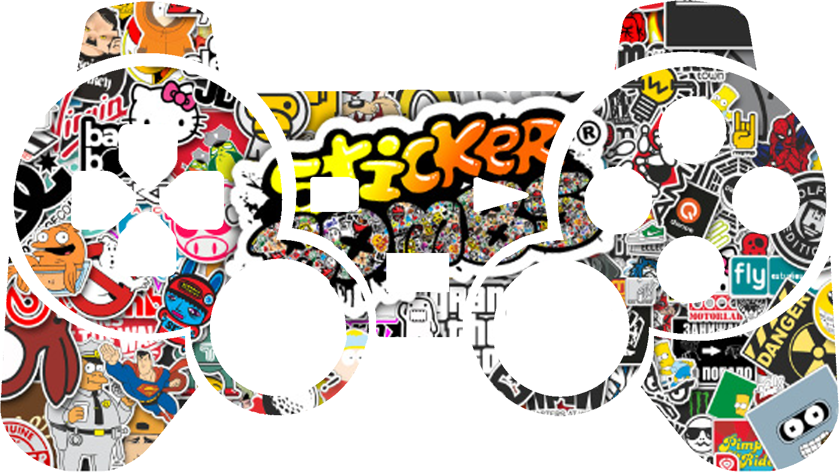 Super Mario Bros, Gabriel, Stickers, Archangel Gabriel - Popular Stickers, Sticker Bomb Kindle Paperwhite Vinyl (1655x933)
