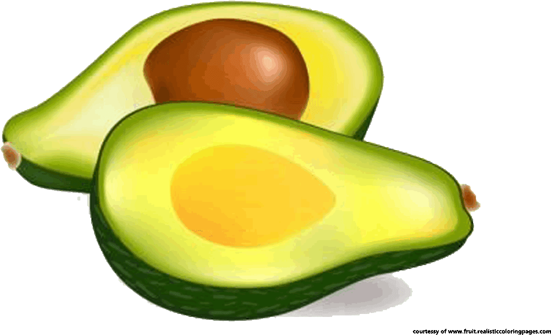 Avocado Clipart Avacado - Clipart Picture Of Avocado (1280x720)