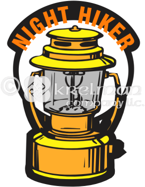 K2314 Night Hiker Lamp - Illustration (400x400)