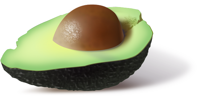Free To Use &, Public Domain Avocado Clip Art - Avocado Png Clip Art (640x354)