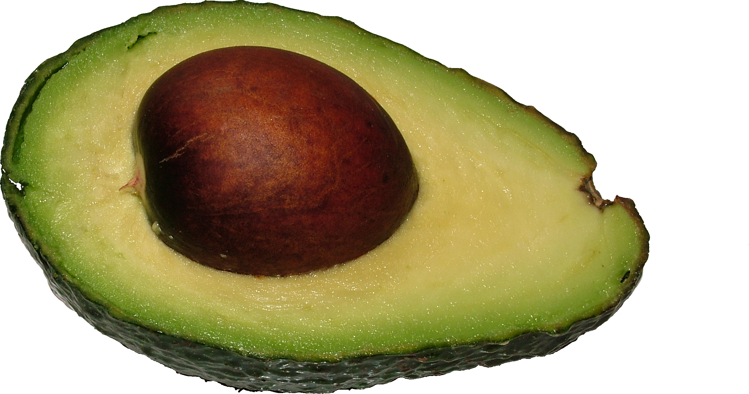 Avocado Png 2, Buy Clip Art - Avocat Fruit En Anglais (2407x1268)