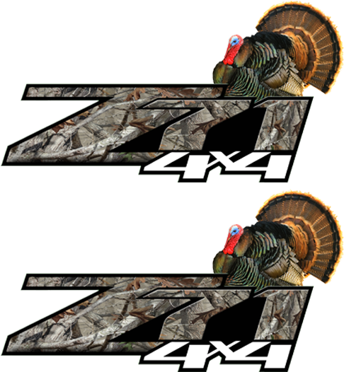 Z71 Turkey - Gmc Sierra Z71 4x4 Purple Decals Stickers - Fpur (2007-2013) (525x525)