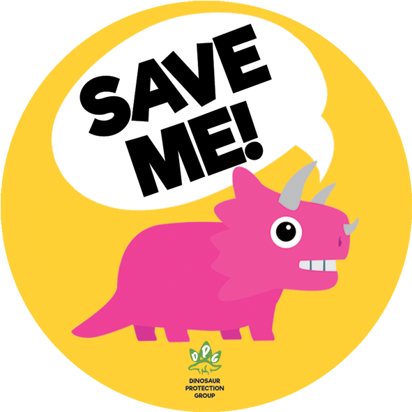 Stay In The Know - Dinosaur Protection Group Gif (802x682)