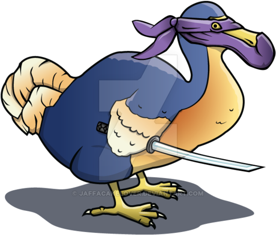 Tech Ninja Dodo By Jaffacakelover - Ninja Dodo Bird (600x514)