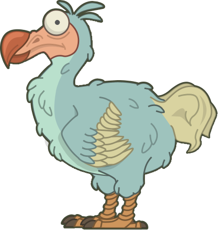 Poptropica Dodo Bird (438x462)