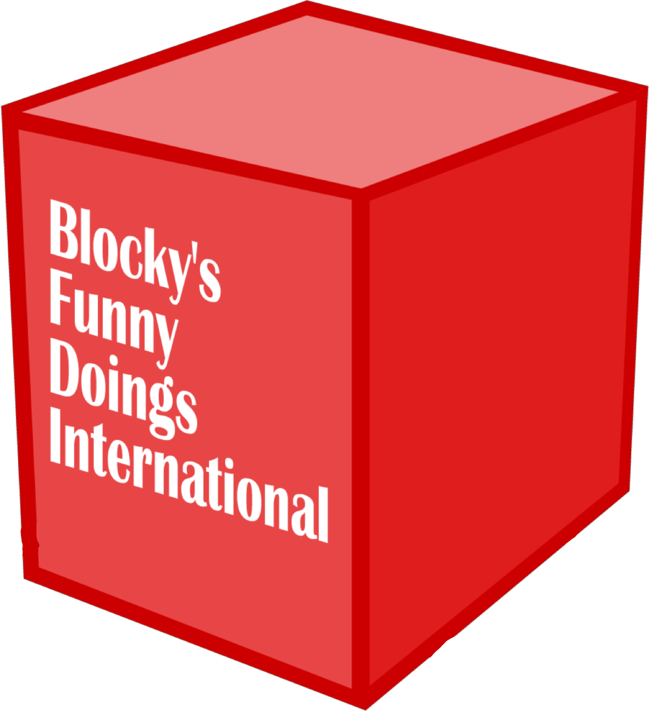 Blocky's Funny Doings International - Battle For Dream Island Blocky (2244x2476)
